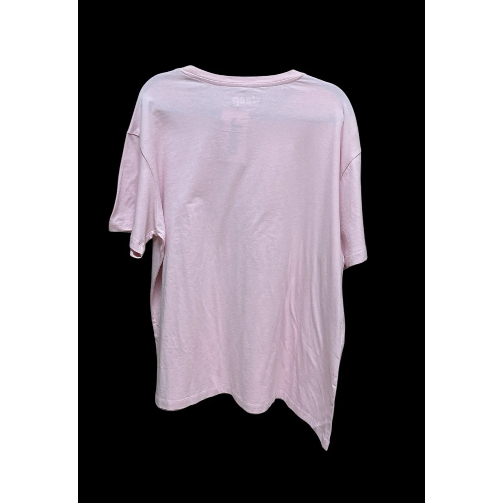 Women's Jeep Tee T-Shirt Pink Logo Size X-Large New! XL Journey Beyond S/S - Image 2