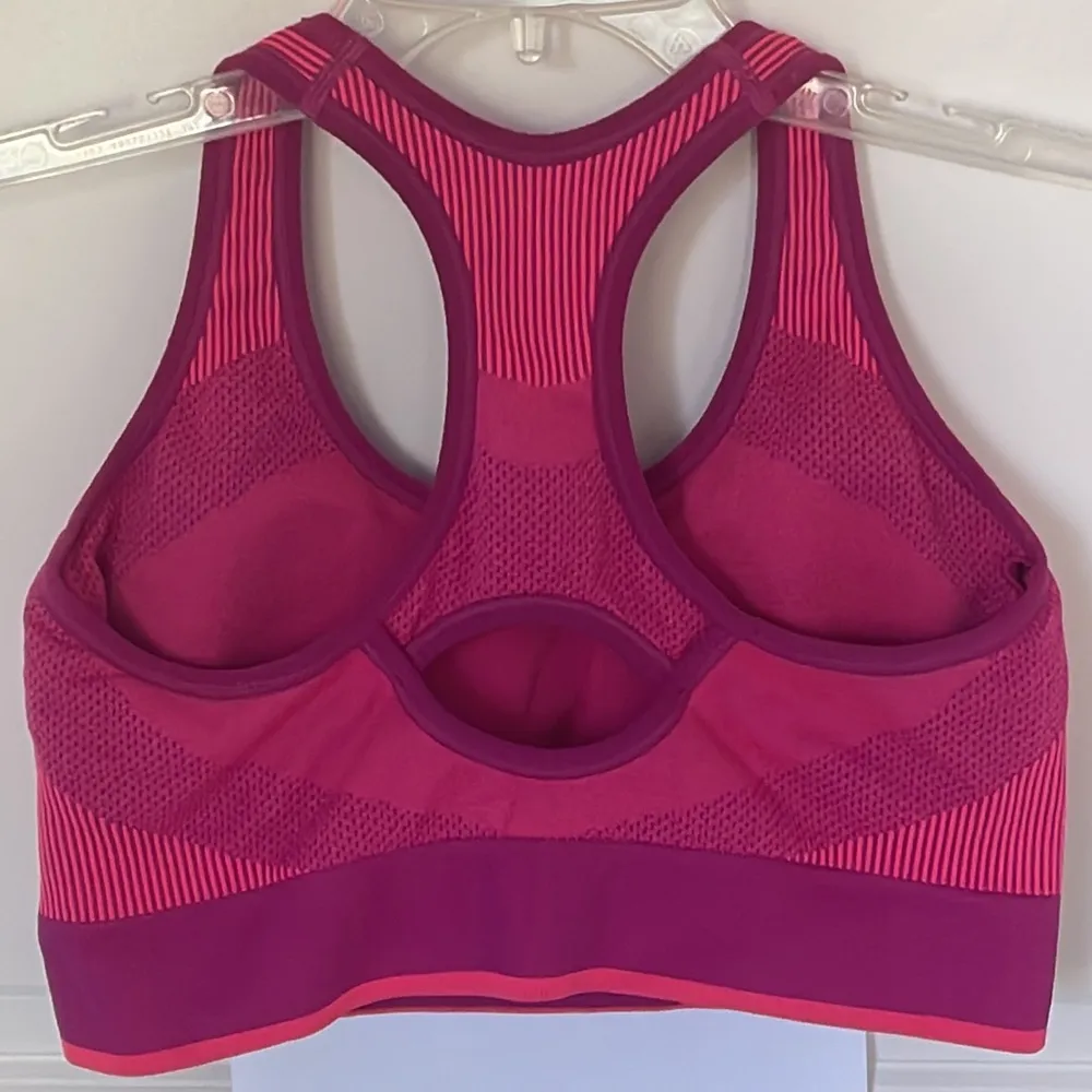 Puma Pink Sports Bra Large - Image 3