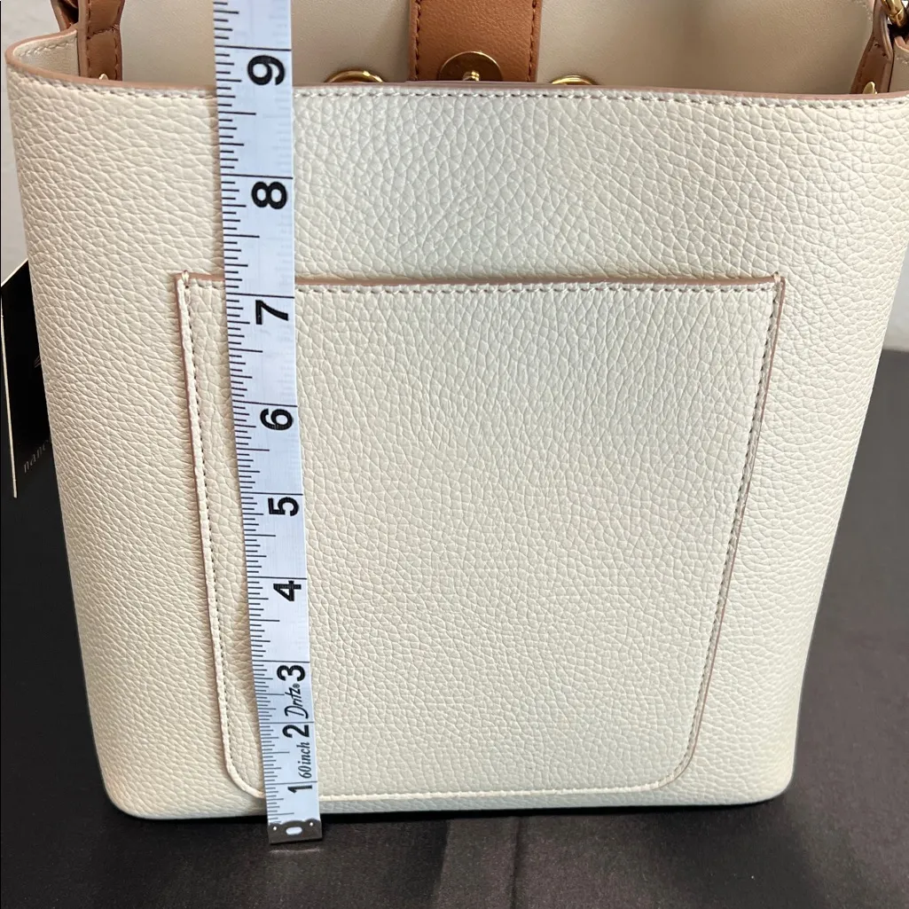 Nanette Lepore | Vanilla Hazelnut Elianna Bucket Bag - Image 9