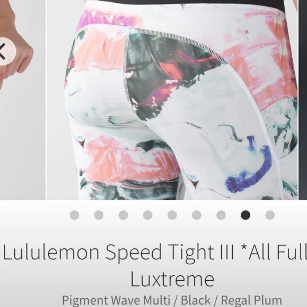 Lululemon  Speed Tight III *All Full-On Luxtreme - 6 - Image 5