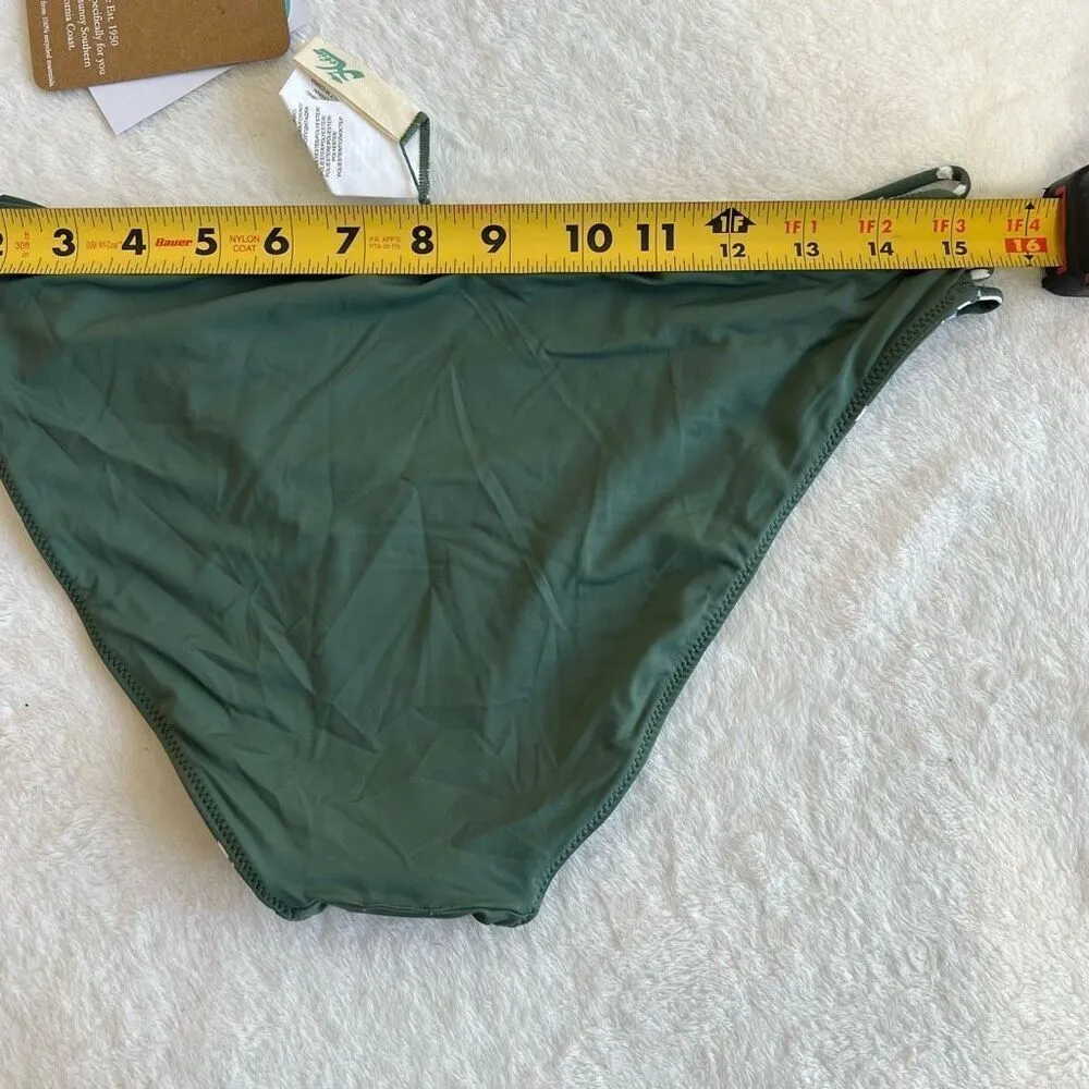 Hobie Olive Green Bikini Bottoms Large NEW - Image 9