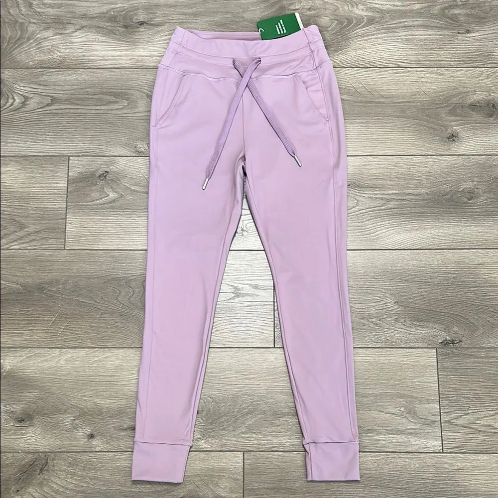 Halara  Softlyzero Plush High Waisted Drawstring Side‎ Pocket Joggers Pink XSP - Image 3