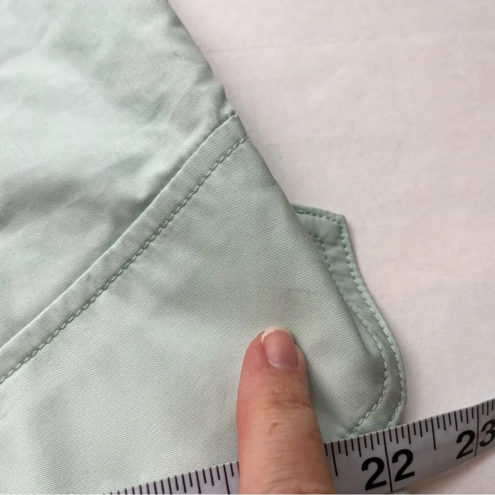 Agolde Ginerva Cargo Pant Mochi Light Blue Green Women Size Small *SURFACE FLAWS - Image 14