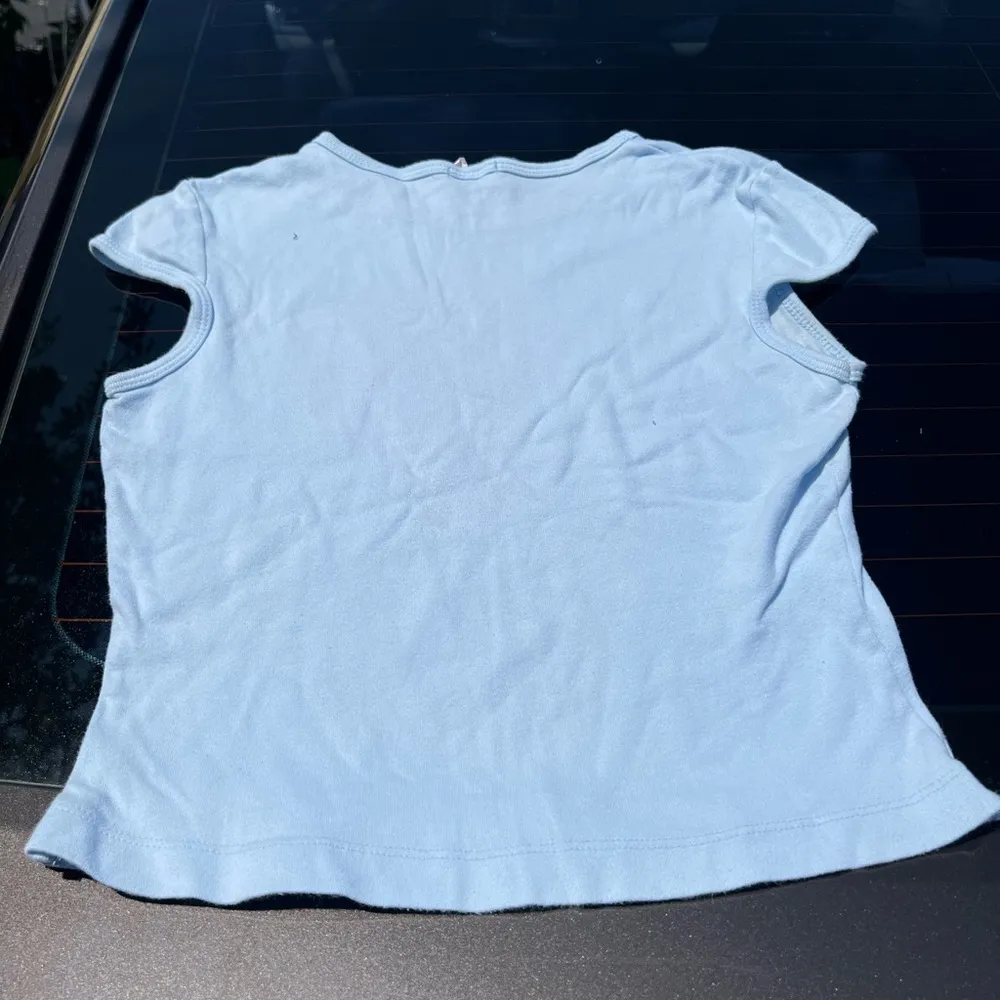 Papaya large baby blue baby doll T-shirt - Image 2