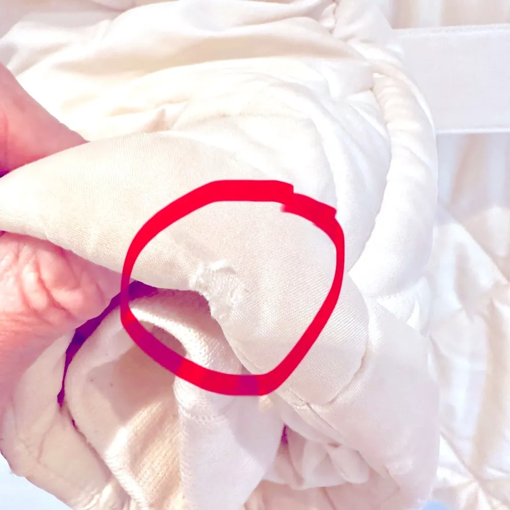 Bogner Puffer Winter Coat Jacket Women’s M Ivory Belt Vintage SEE DESCRIPTION Size M - Image 12