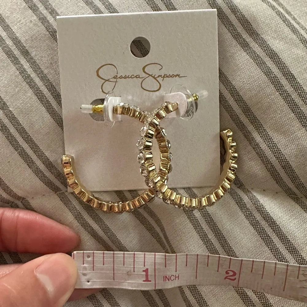 Jessica Simpson earrings - Image 2