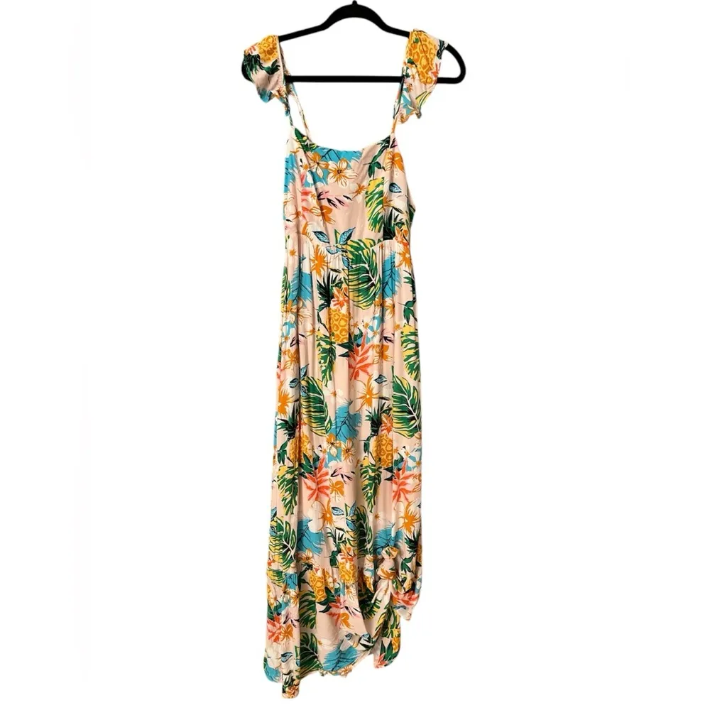 Skies are Blue tropical print maxi dress - Image 3