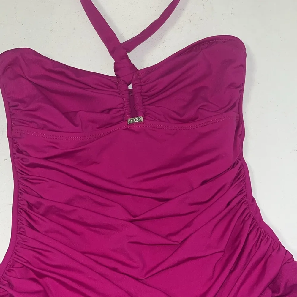 Chaps Pink one piece Halter style Straps - Image 3