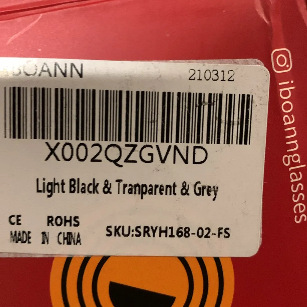 Blue light blocking glasses Black - Image 5