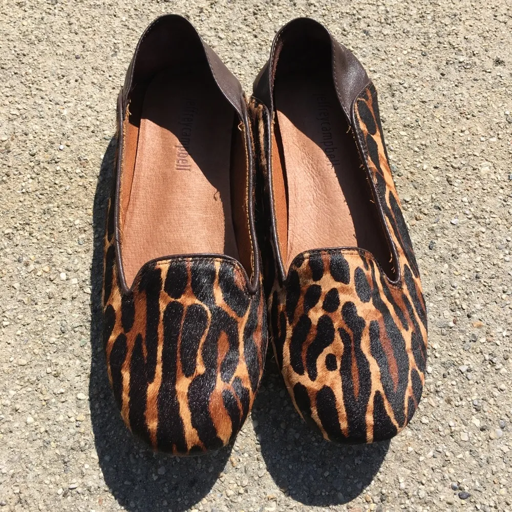 Jeffrey Campbell leopard print flats size 6 - Image 3