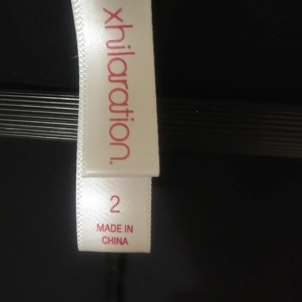 Xhilaration 2X Black Sheer Base Top Plus - Image 3