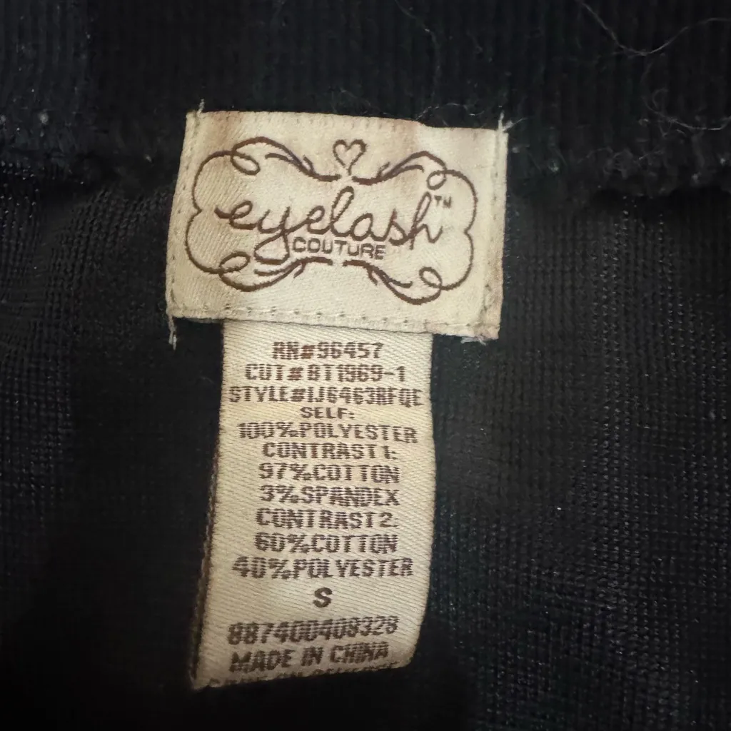 Eyelash Couture Black Teddy Jacket - Image 9