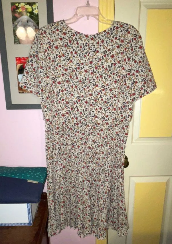 Floral Dress Multi Size 16 - Image 3