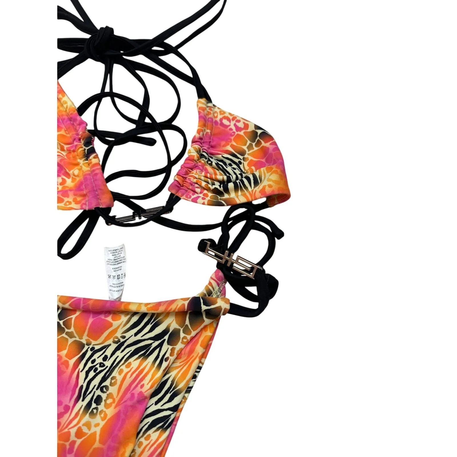 I.AM.GIA Stella Flame Bikini Set Multicolor Womans XXS - Image 7