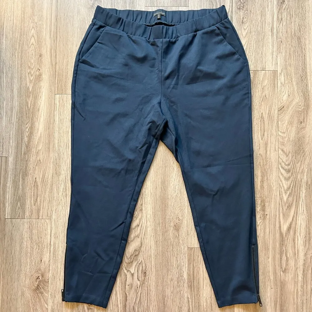 Universal Standard Moro Pocket Signature Ponte Pants in Navy Blue Size M (18-20) - Image 5