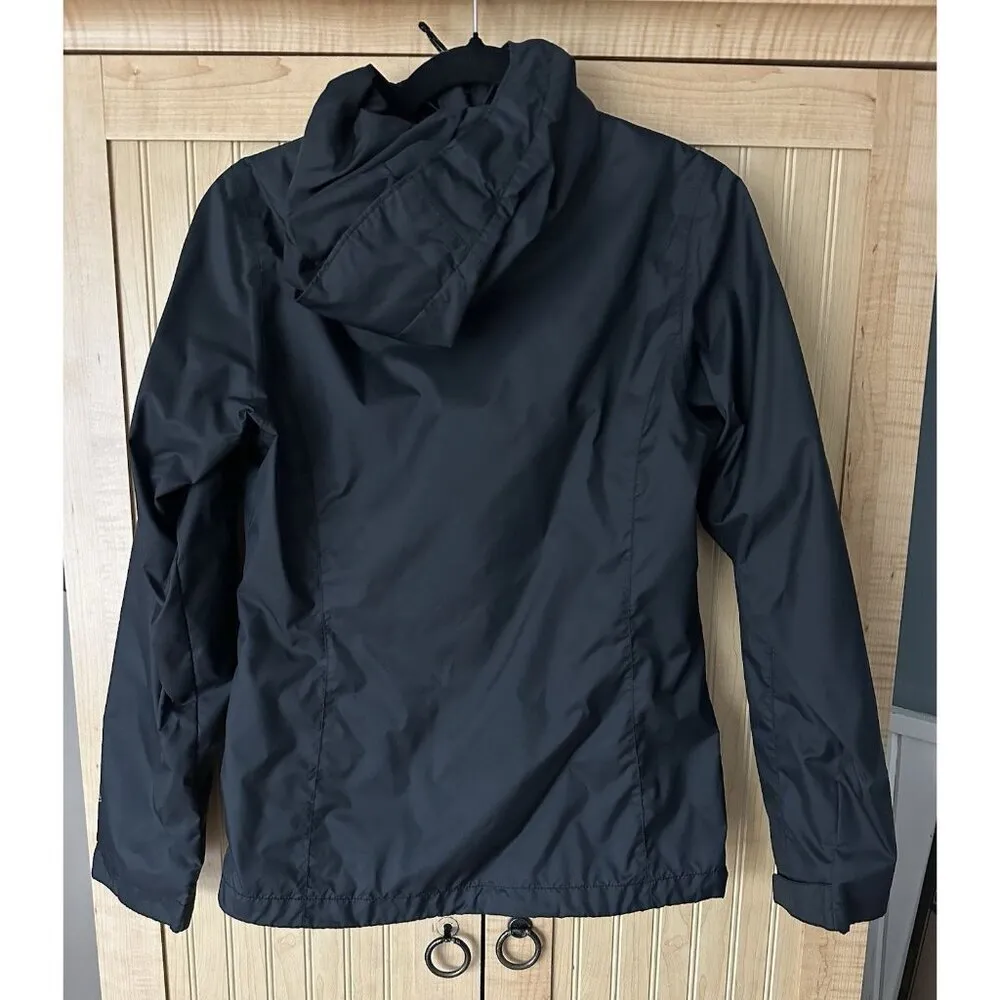 Columbia Omni-Tech Waterproof Breathable Jacket W/ Hood L Inside Zippers Size XS - Image 2