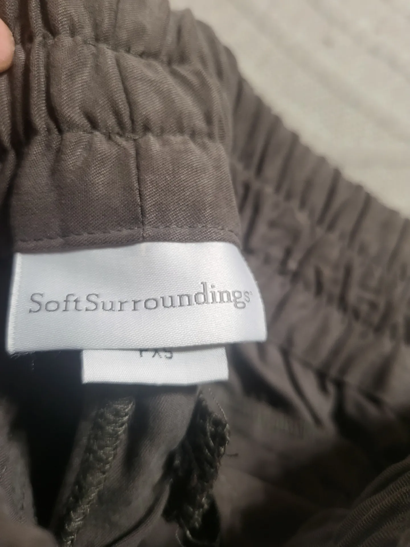 Soft Surroundings Women high rise pull-on elastic waist Lyocell relax Joggers - Image 6