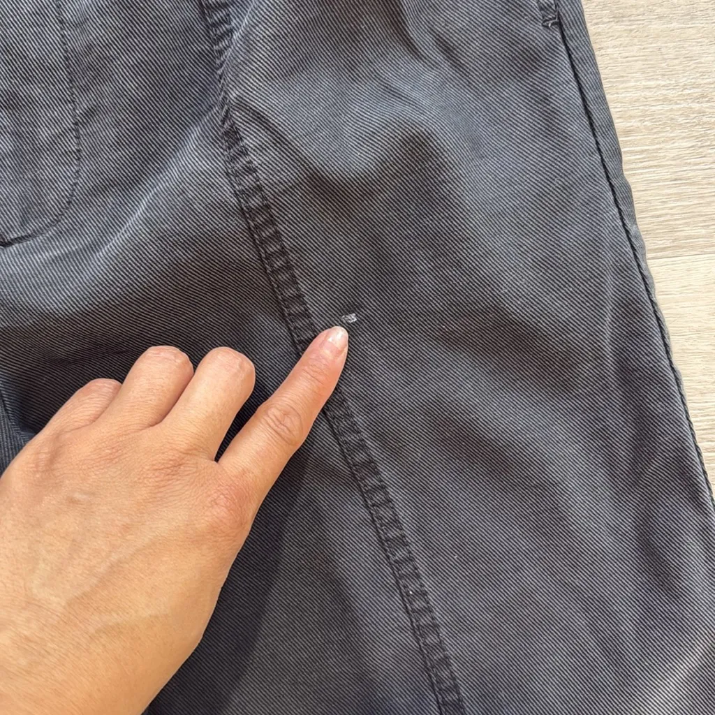 Madewell Lyocell Tapered Huston Pull-On Crop Pants - Image 9