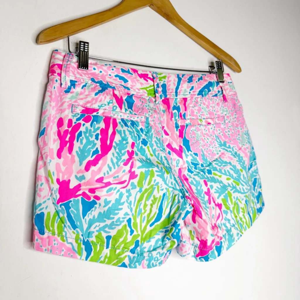 Lilly Pulitzer Callahan Shorts “Let’s Cha Cha” Print Size 2 - Image 2
