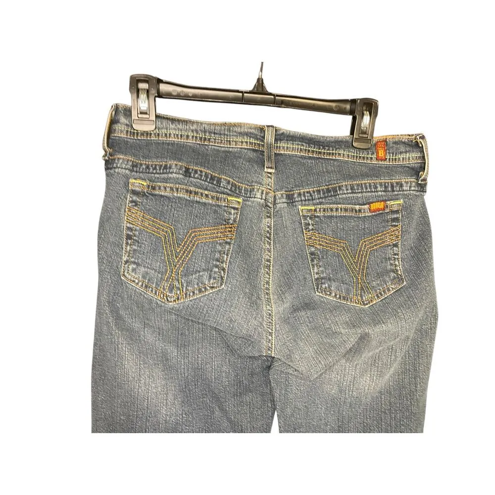 Bongo Bootcut/Slight Flare Jeans Size 11, Y2K Brand, Excellent condition - Image 7