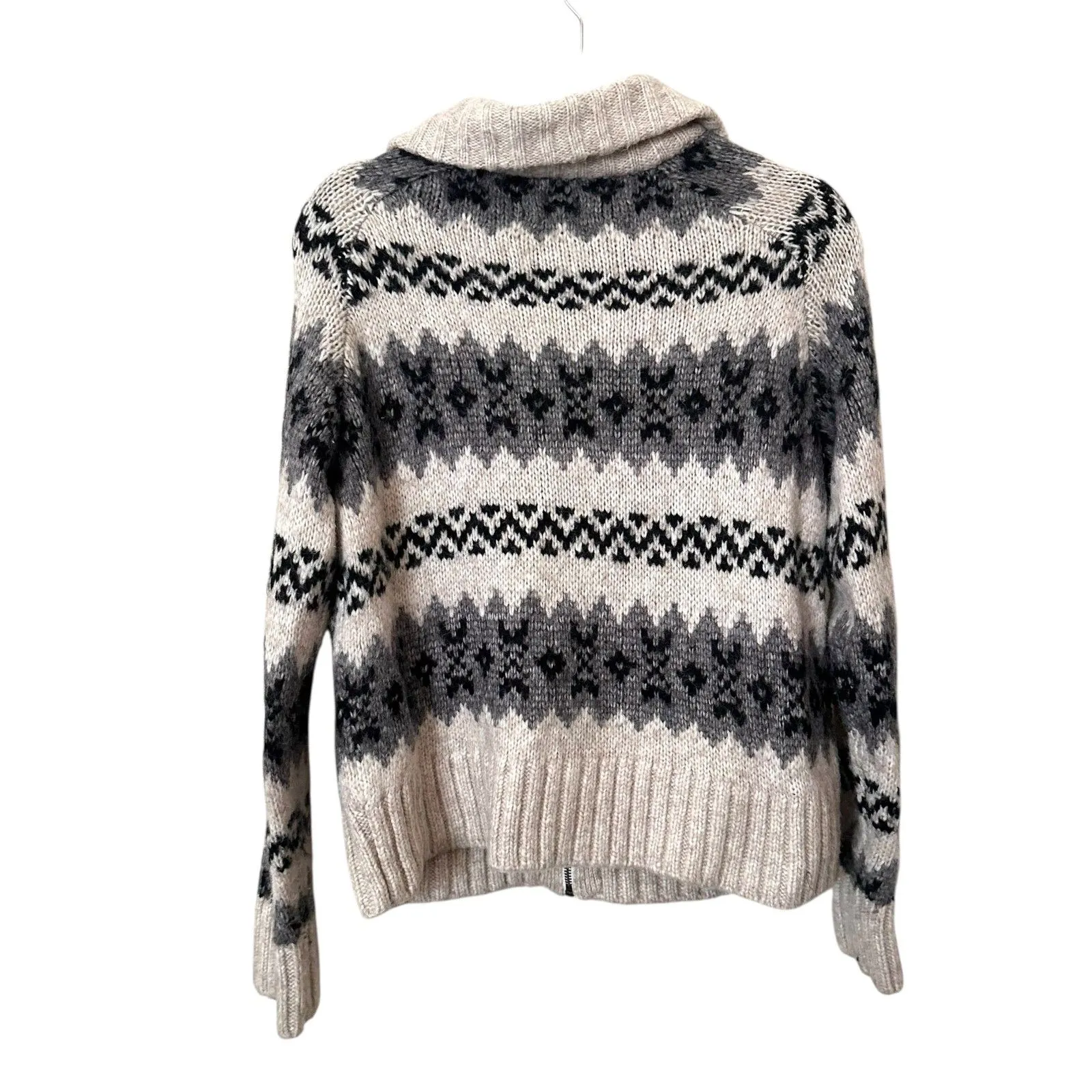 SAYLOR Daria Fair Isle Knit Cardigan Medium‎ - Image 3