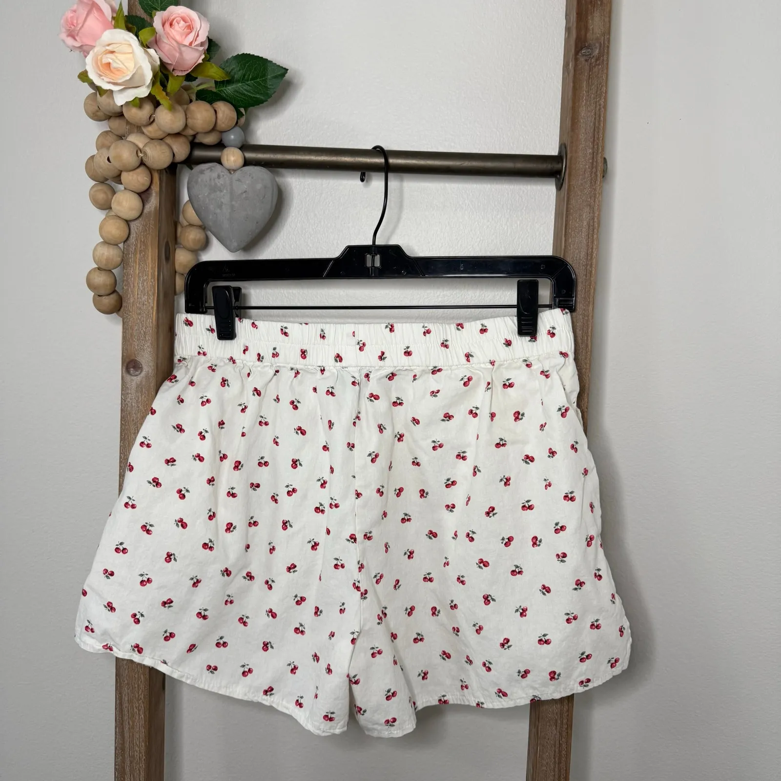 Beverly‎ and Beck Boxer Shorts Cherry Design Size Small - Image 4