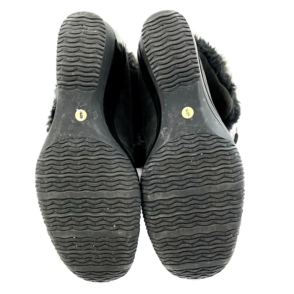 Aquatalia “Brass” Fold Down Wedge Boots - Size 9 - Image 12