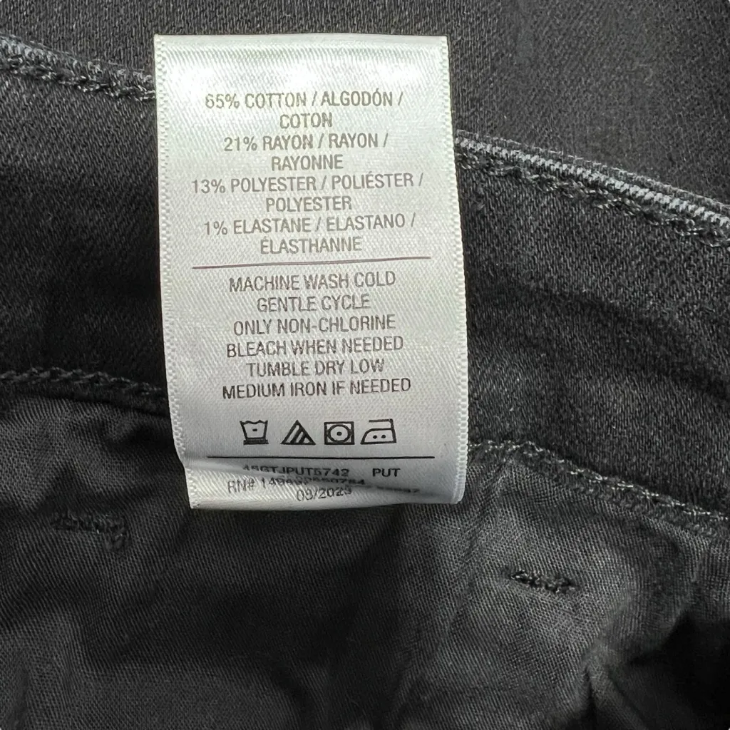 EUC Joe’s Jeans Black High Rise Straight Leg Women’s Jeans Size 29 - Image 6