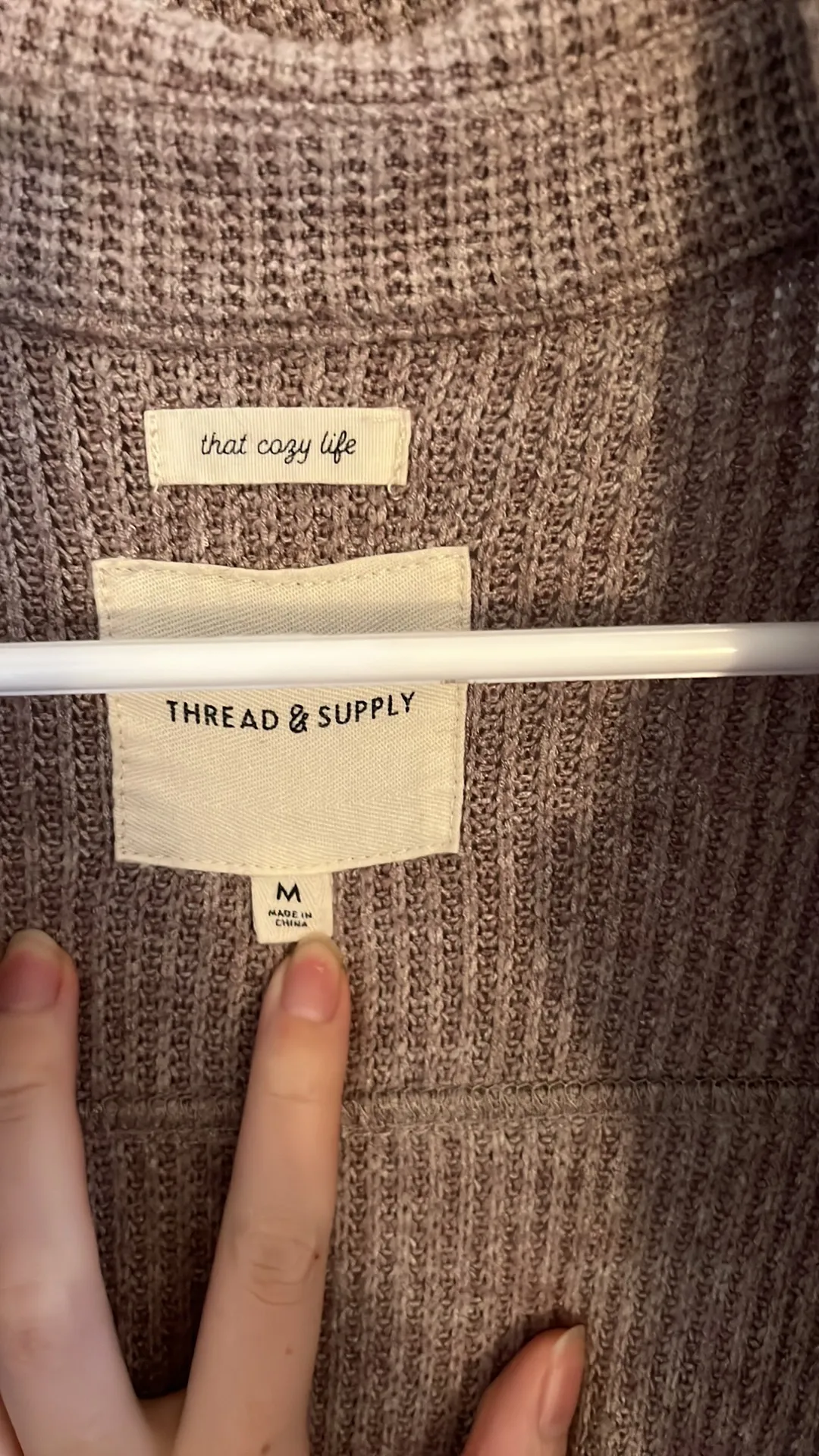 Thread and Supply knit cardigan - Image 2