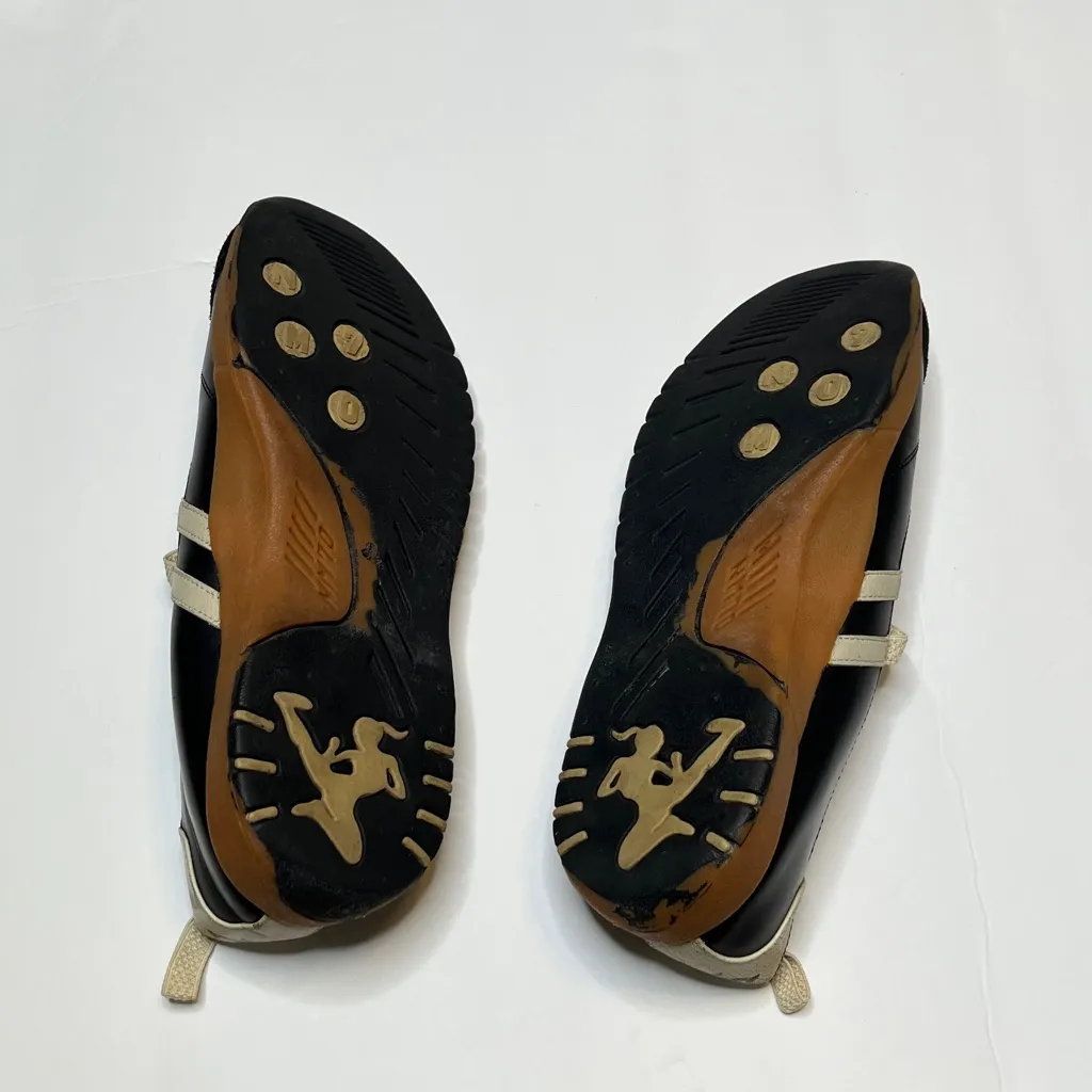 Nm70 women’s Mary Jane contrast sneakers Shoes Size 9 A31 Black - Image 6