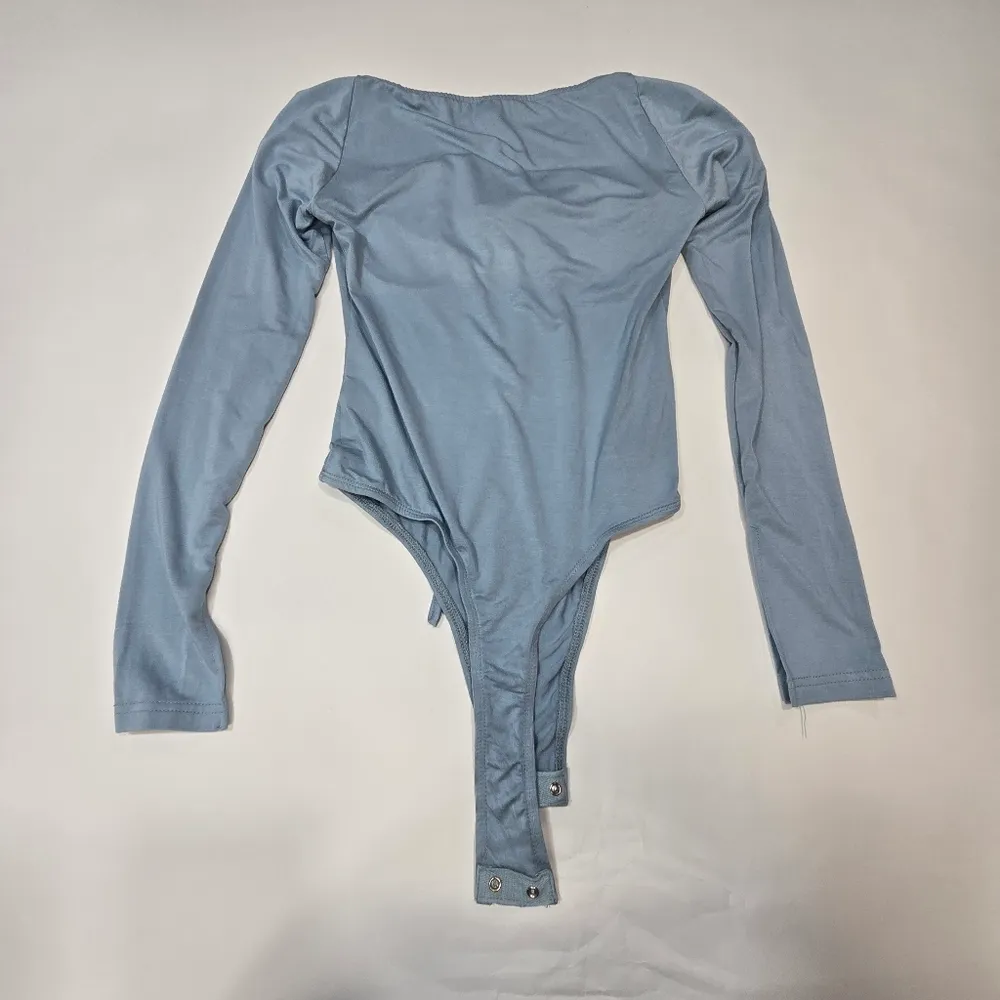 Superdown Storme Bodysuit in Dusty Blue - Image 12