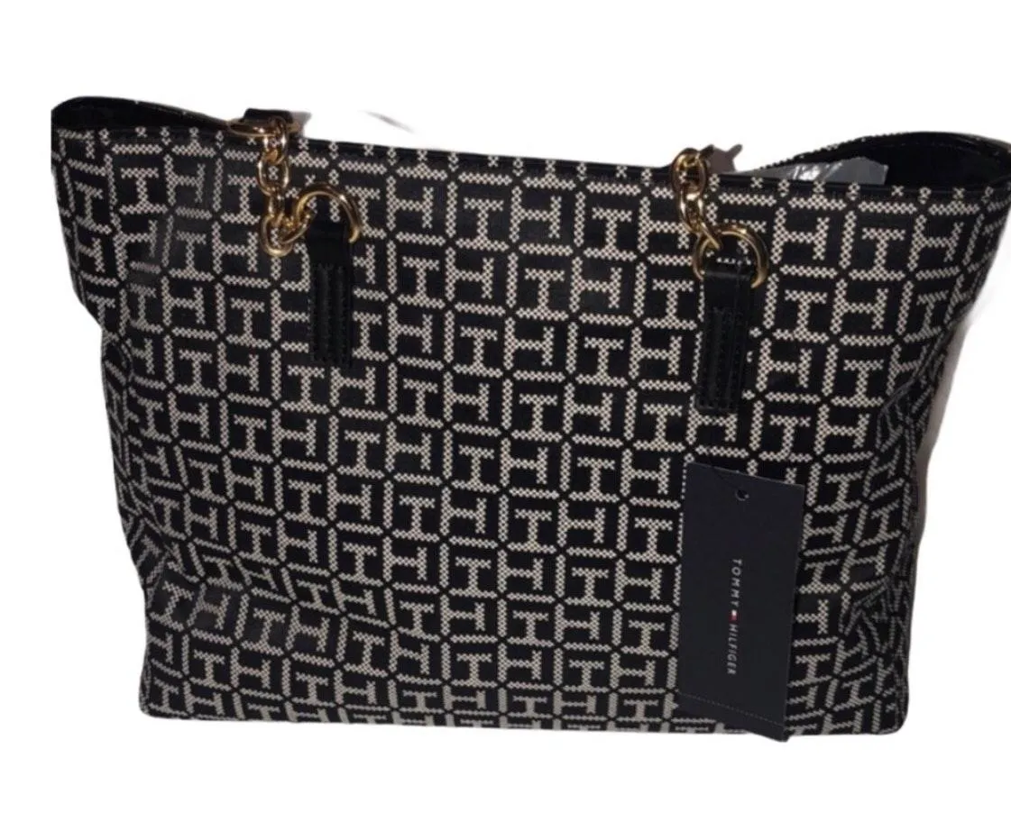 Tommy Hilfiger Logo Shopper Tote - Image 2