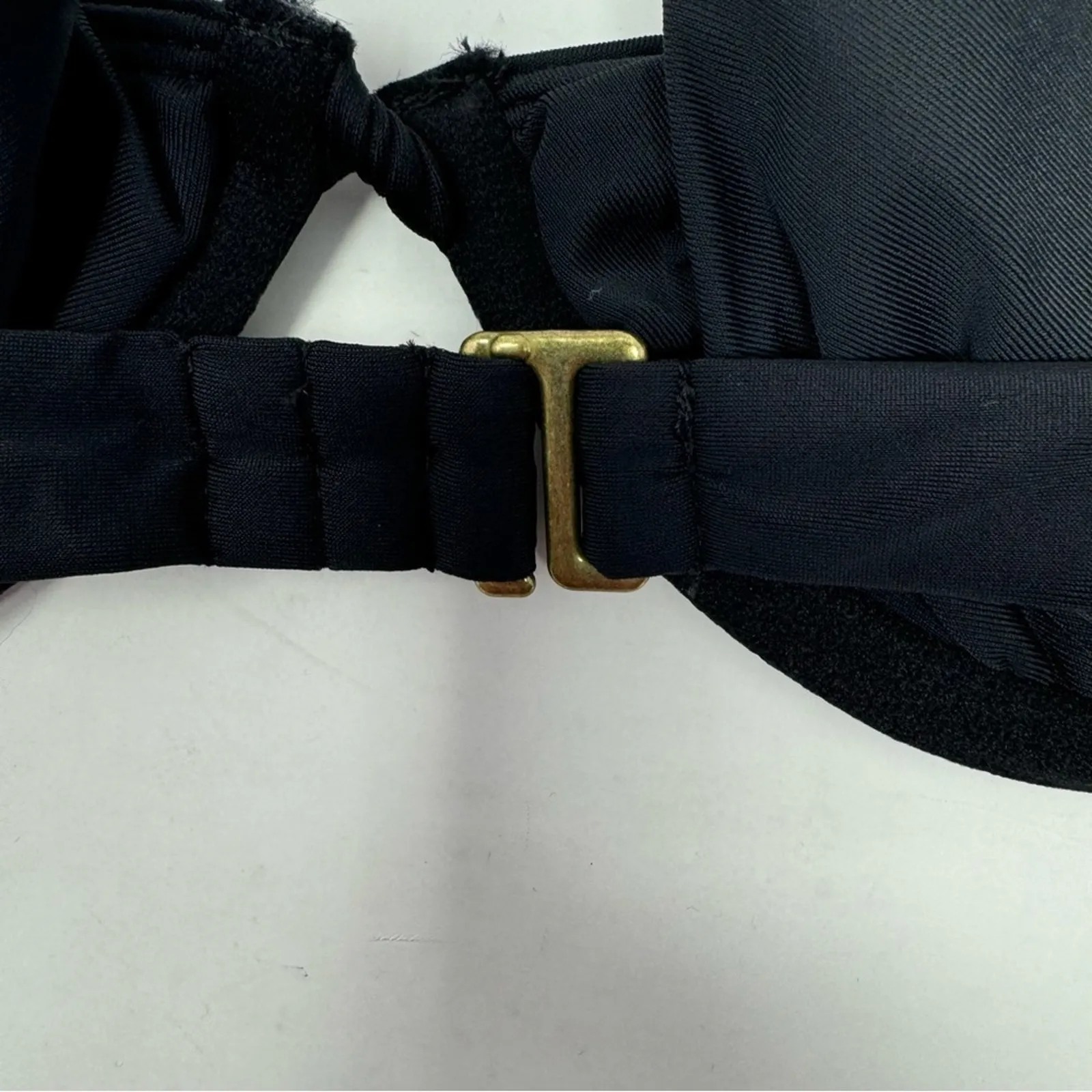 Andie Swim The Sicily Underwire Bikini Top Black Lightly Padded Size L NEW - Image 5