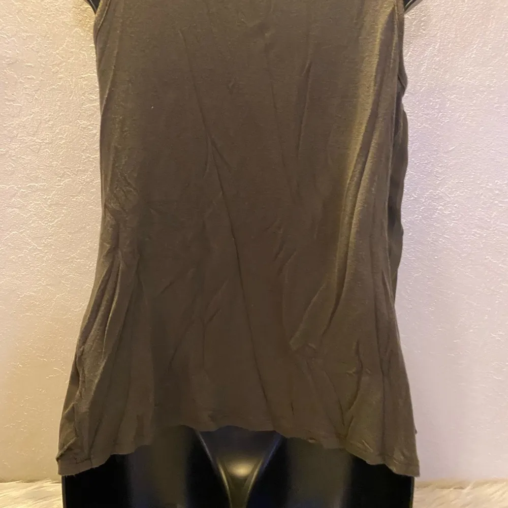 iZByer Green Sheer Blouse with Accent Necklace - Image 8