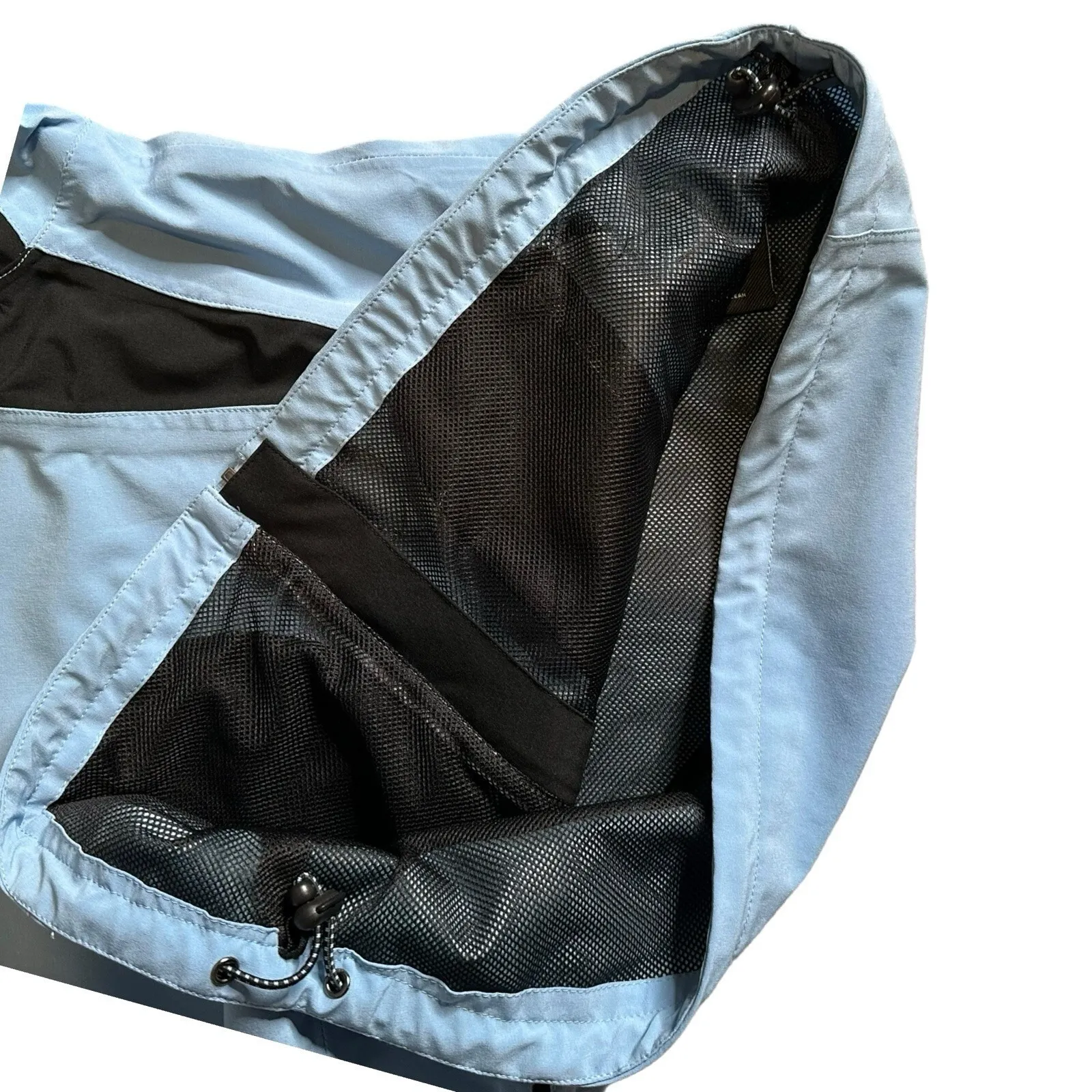 Second Skin Packable Jacket Womens Size M‎ Blue Mesh Lined Full Zip Athletic Size M - Image 12