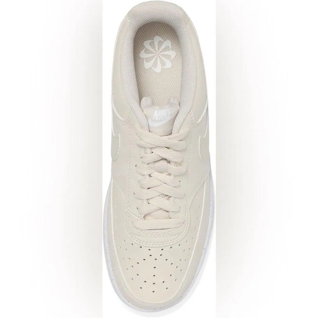 NEW IN BOX Women’s Nike Court Vision Lo NN low ~ white/pale-ivory-black ~ 10 - Image 10