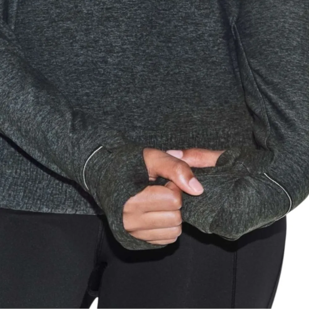 Lululemon Dark Cast Black Lead The Pack Hoodie size 8 style #W3BBGS - Image 3