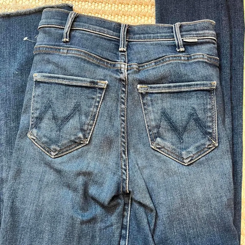 MOTHER The Hustler Ankle Fray in Home Movies Blue Size 23 - Image 8