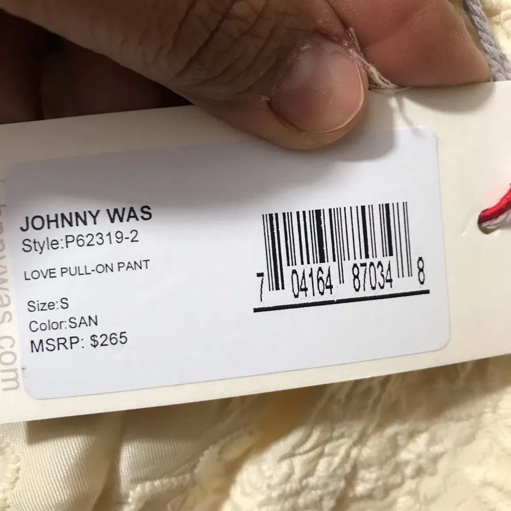 Johnny Was Love pull-on pants SZ S - Image 11