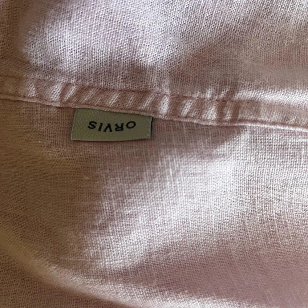 Orvis Light Pink Button Down Shirt - Image 4