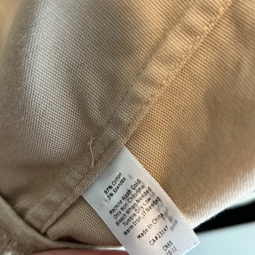 Talbots Woven Soft Canvas Utility Style Blazer w/Pockets, 14WP - Image 8