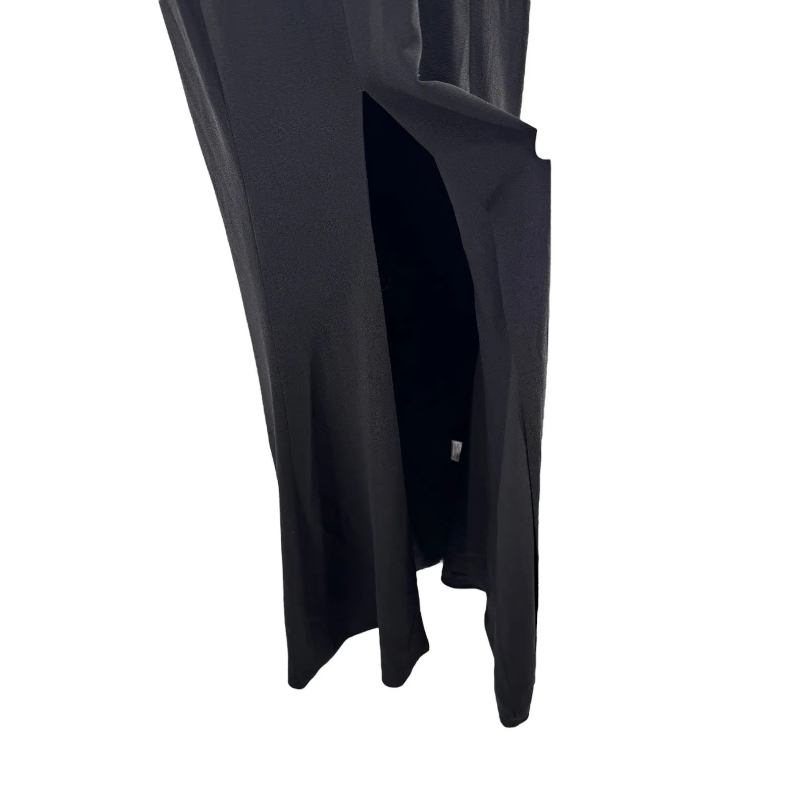 Dress the Population‎ Iris Slit Crepe Gown Black Size Small Formal Maxi Dress - Image 4