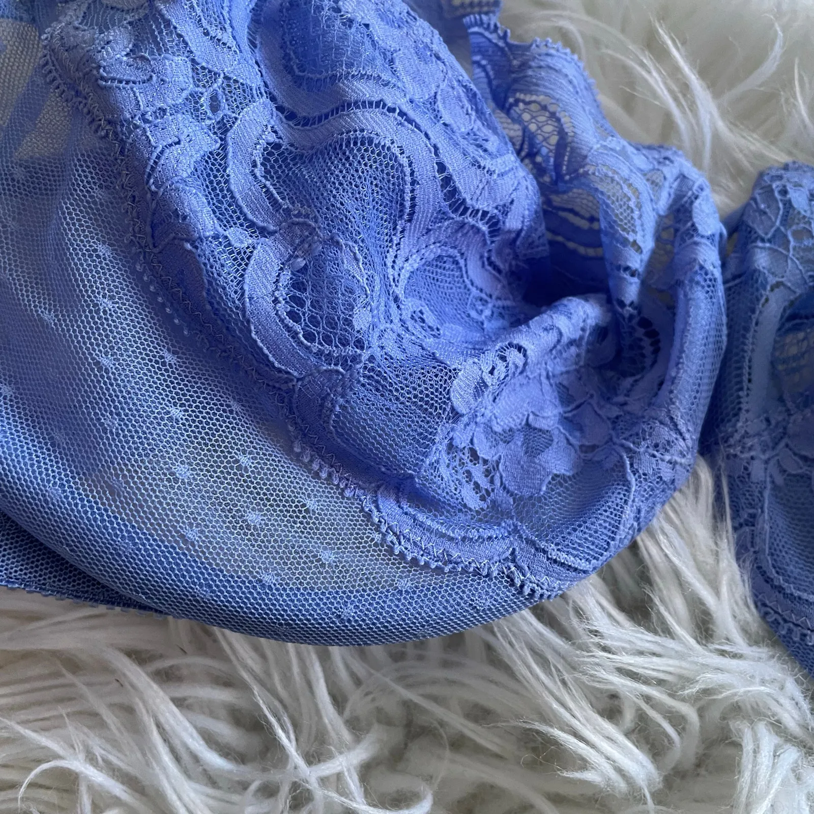 Vintage 80s Vanity Fair Favorite Fantasy Stretch Lace Underwire Bra 38D 38 D New - Image 5