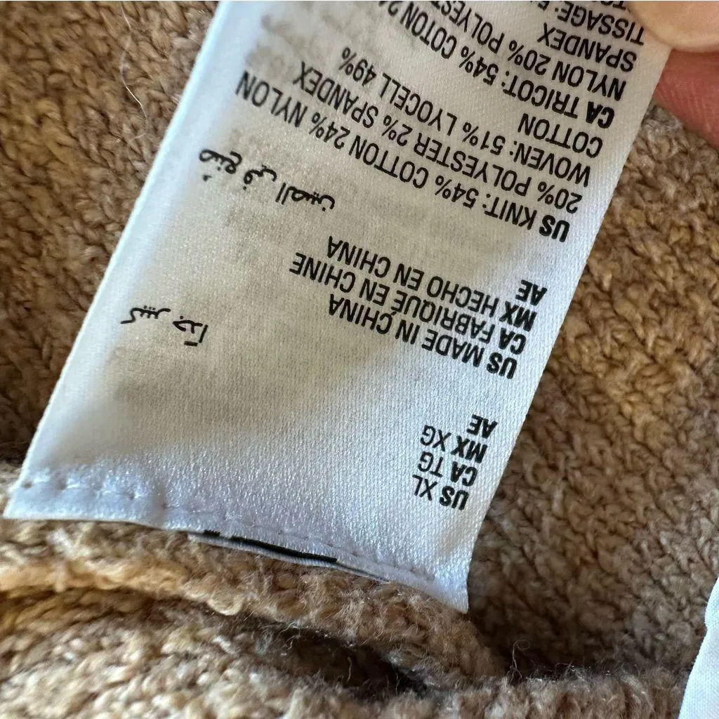 Charter Club Women's Tan Crew Neck Sweater - Image 4