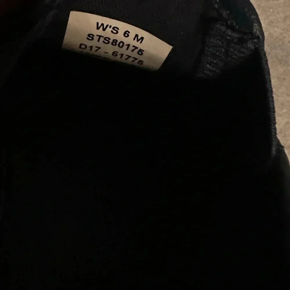 Sperry Womens Seaside Perfortrated Leather Slip On Sneakers Shoes navy size 6M - Image 6