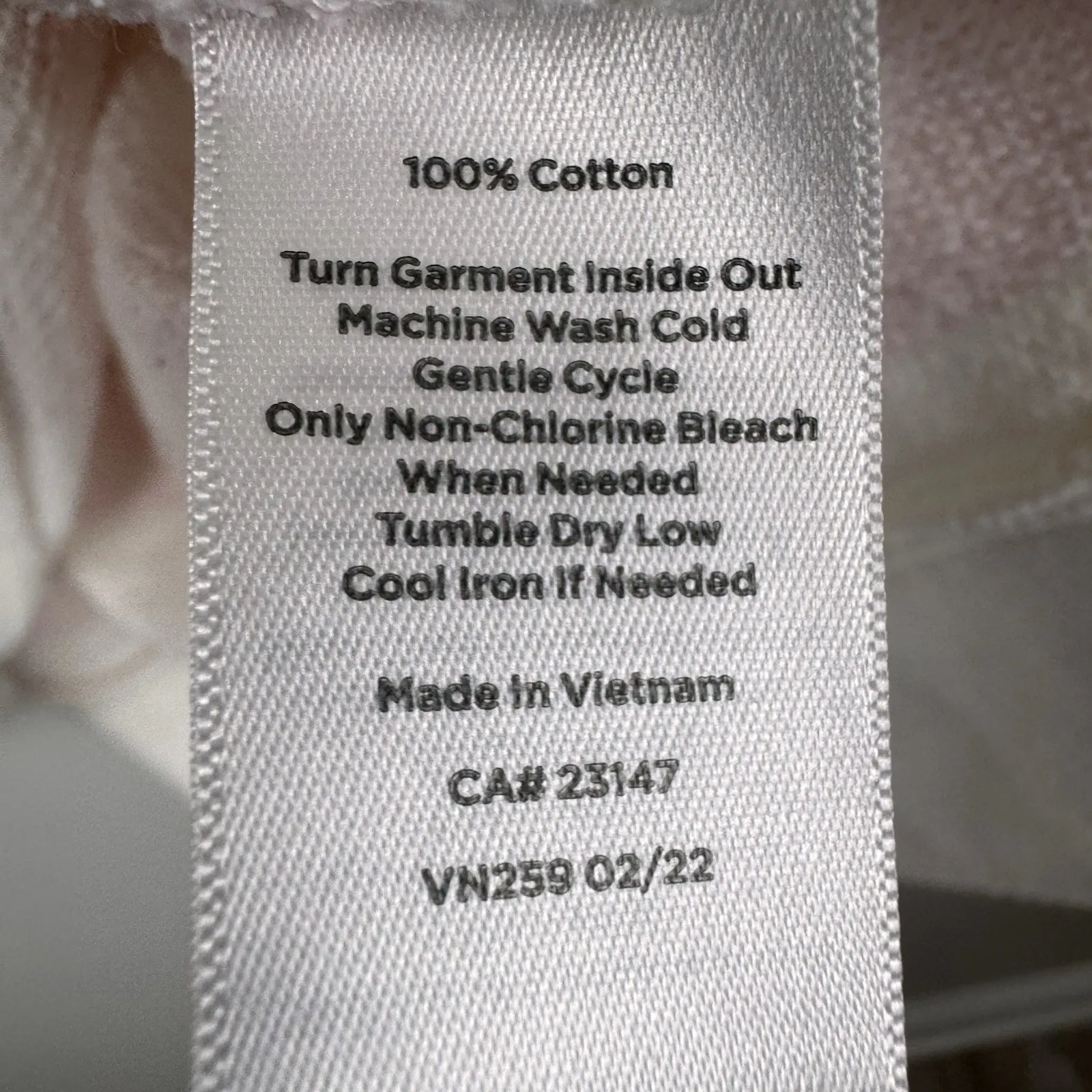 TALBOTS White Pink  100% Cotton STRIPE TOP‎ SWEATSHIRT Medium - Image 14