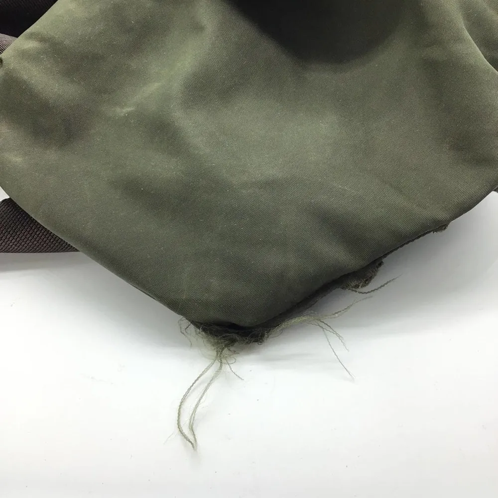 Prada  authentic green nylon shoulder bag - Image 12