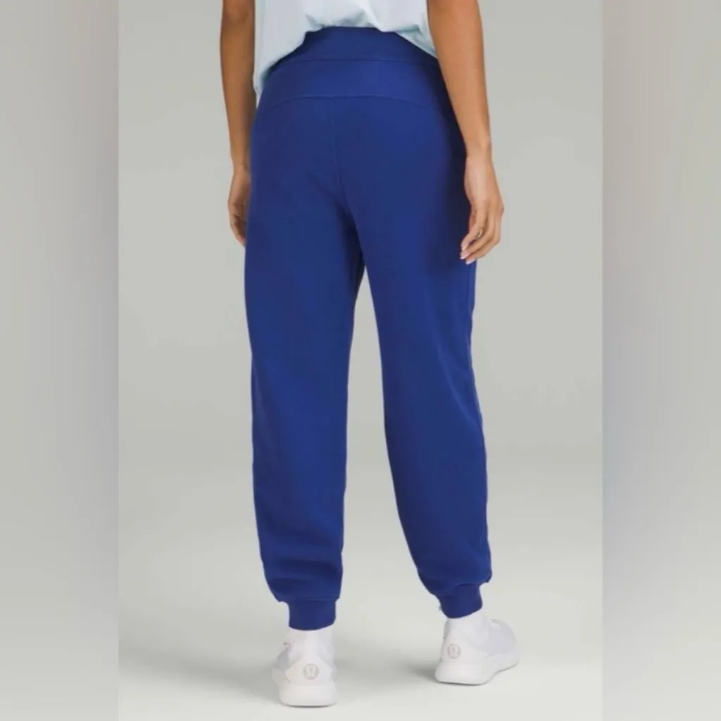 Lululemon Scuba Blue High Rise Relaxed Jogger Sweat Pants Women’s Size 12 - Image 2