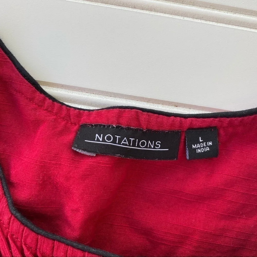 Notations Lightweight blazer Jacket Size Large - Image 7