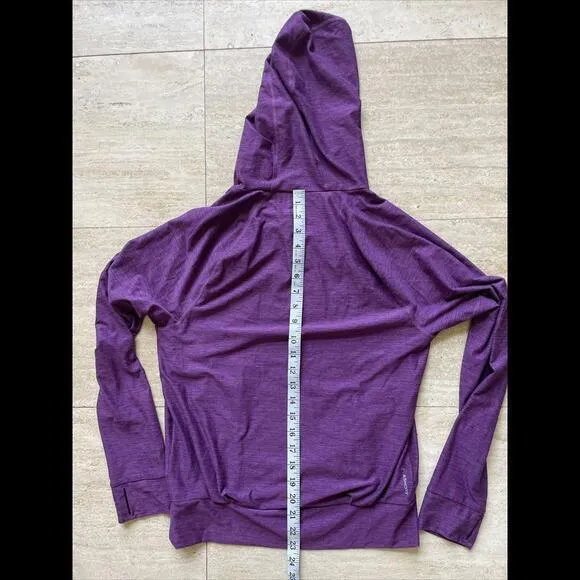The North Face FlashDry Pullover Performance Hoodie‎ Purple Women’s Size Small - Image 5